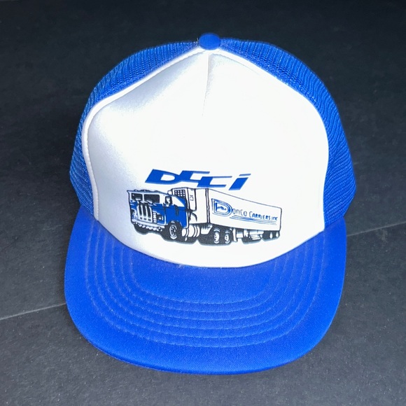 Snap Other - VINTAGE Trucker Hat Snap Back Mesh Summer Collectible Cap